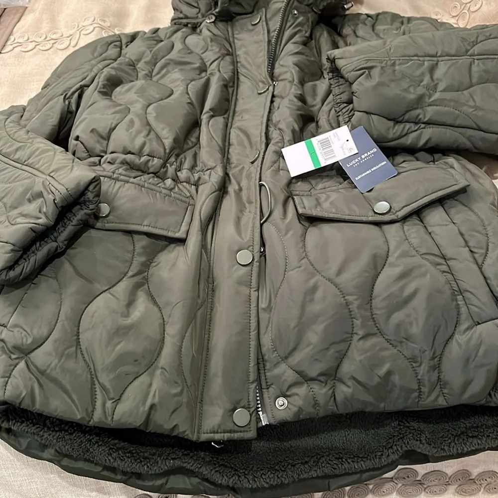 Lucky Brand women quilted